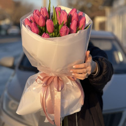 Розовый фламинго